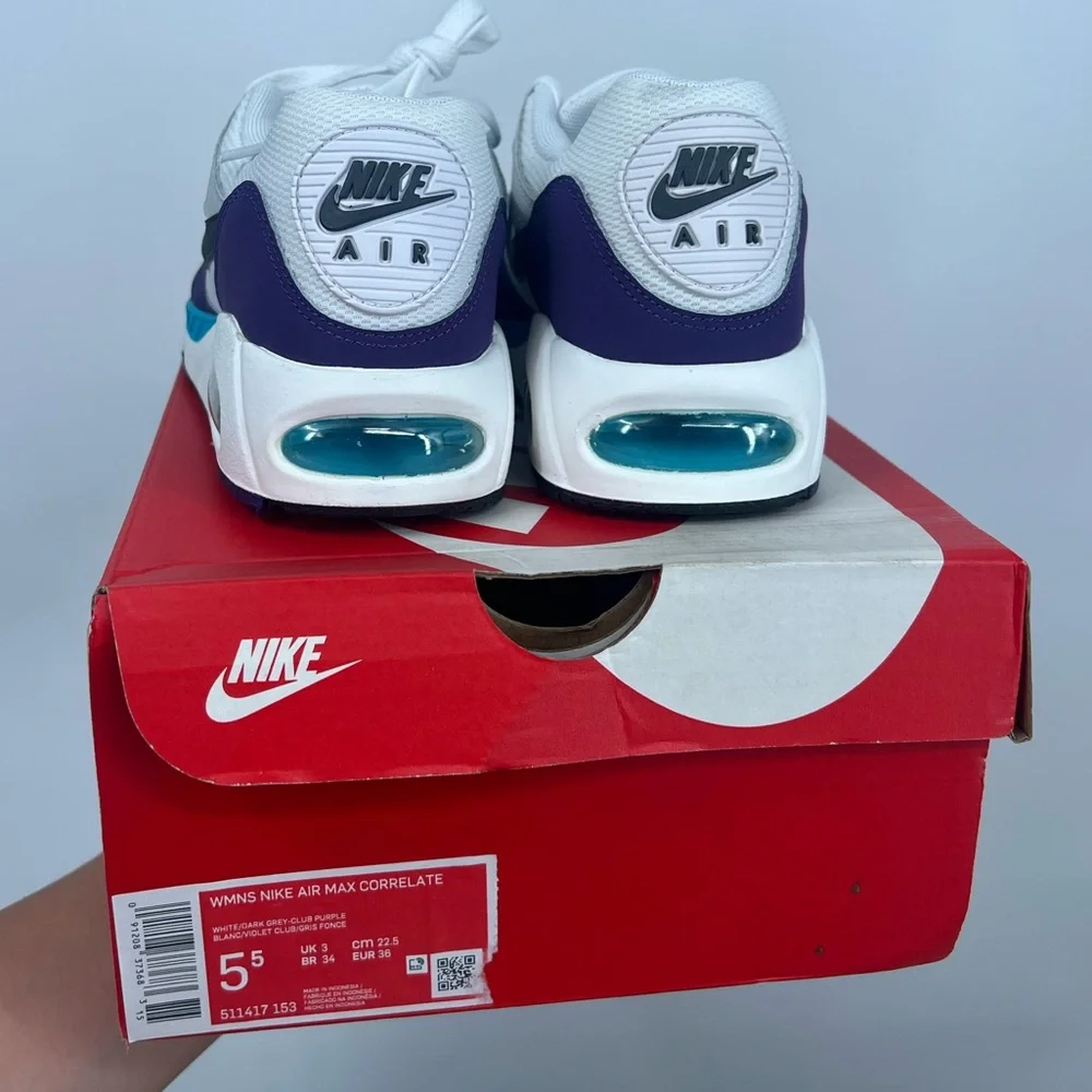 Nike Womens Air Max Correlate Size 5.5 - Picture 4 of 5
